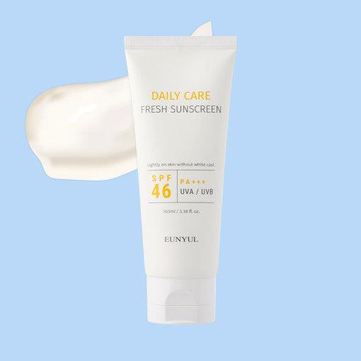 EUNYUL Daily Care Fresh Sunscreen SPF46 PA+++ 100ml-Sunscreen-Skincare Coréenne