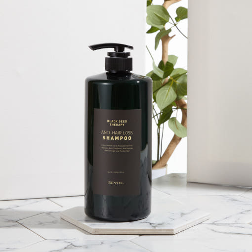 EUNYUL Black Seed Anti-Hair Loss Shampoo 1000ml-Shampoo-Skincare Coréenne