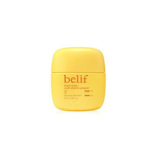 belif Super Drops Multi Vitamin Sunquid 50ml (SPF 50+, PA++++)-Sunscreen-Skincare Coréenne