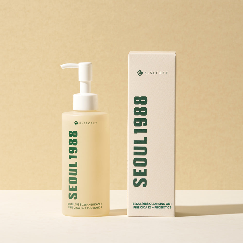 K-Secret Seoul 1988 Cleansing Oil Pine Cica 1% + Probiotics 200ml