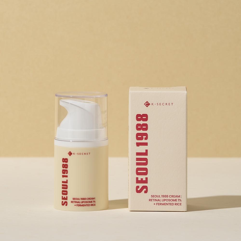 K-SECRET SEOUL 1988 Cream : Retinal Liposome 1% + Fermented Rice 50ml-Cream-Skincare Coréenne