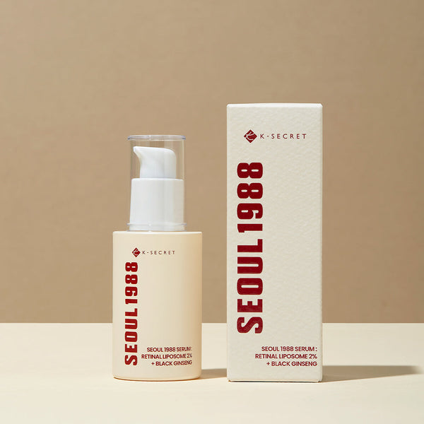 K-Secret Seoul 1988 Serum : Retinal Liposome 2% + Black Ginseng 30Ml