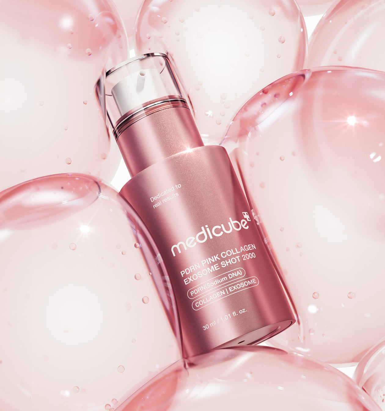 medicube PDRN Pink Collagen Exosome Shot 2000 30ml – Skincarecoreenne.com