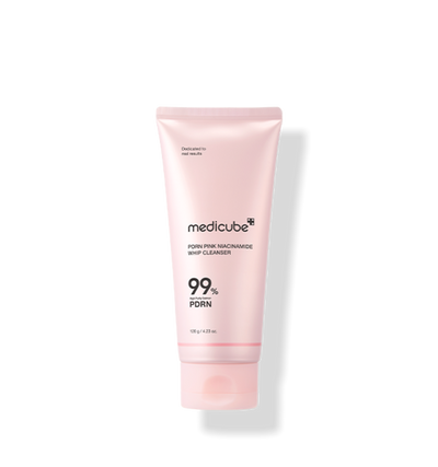 medicube pdrn pink niacinamide whip cleanser 120g
