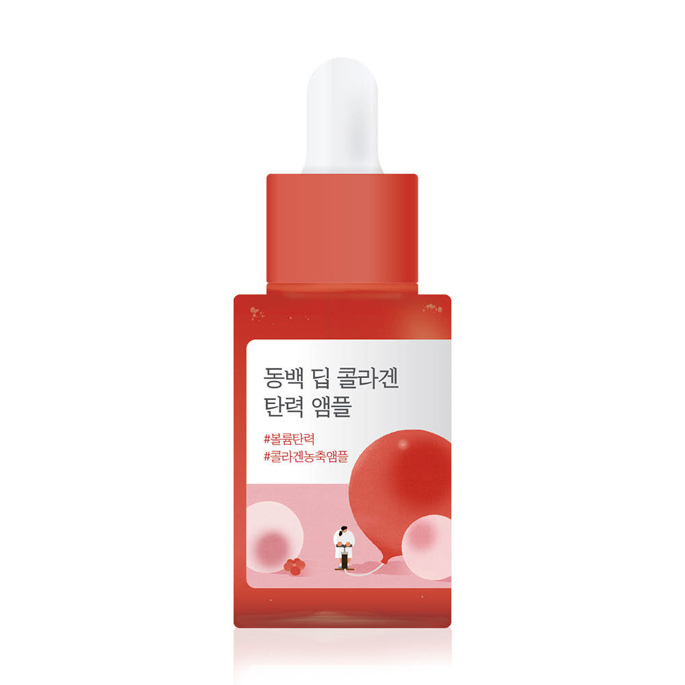 Round Lab Ampoule Raffermissante Camellia Collagène 30 ml