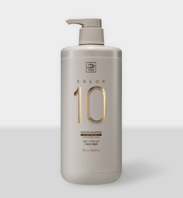 mise en scène Salon 10 Shampooing Protéine Cheveux Très Abîmés 1,15 L