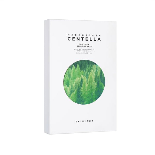 SKIN1004 Masque Relaxant Tea-Trica Madagascar Centella 24 ml × 5