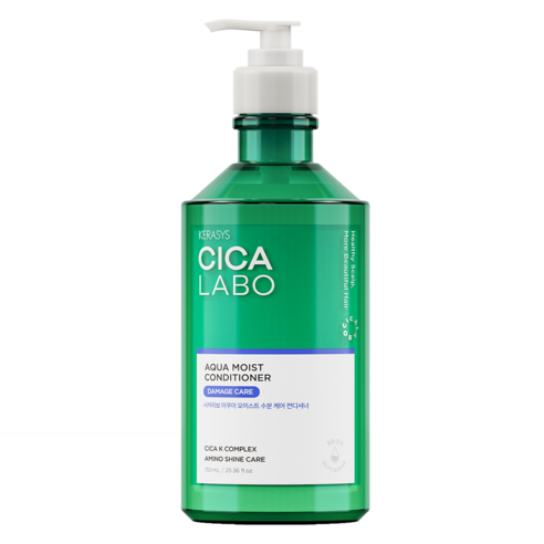 Kerasys CICA LABO Aqua Moist Après-shampooing Réparateur 750 ml
