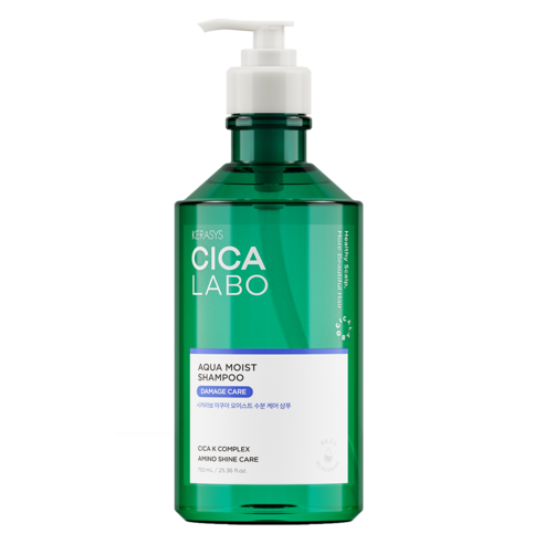 Kerasys CICA LABO Aqua Moist Shampooing Hydratant 750 ml