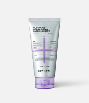 MEDIHEAL Rose PDRN Derma Cream Pack Cleanser 50ml