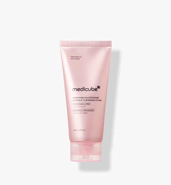 medicube PDRN Pink Glutathione Capsule Cleansing Foam 120g