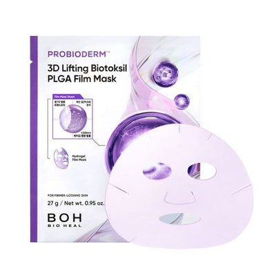 Bio Heal Boh Probioderm 3D Lifting Biotoksil PLGA Film Mask 27g X 5ea