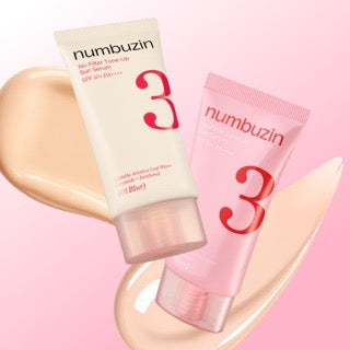 numbuzin No.2 No Filter Tone-Up Sun Serum SPF50+ PA++++ 50ml (2-type)
