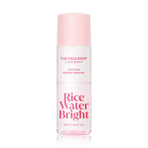 THE FACE SHOP Rice Water Bright Lip & Eye Makeup Remover 110ml