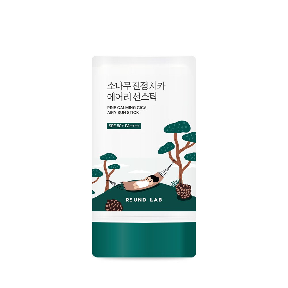 Round Lab Stick Solaire Airy Pine Calming Cica SPF50+ 19 g