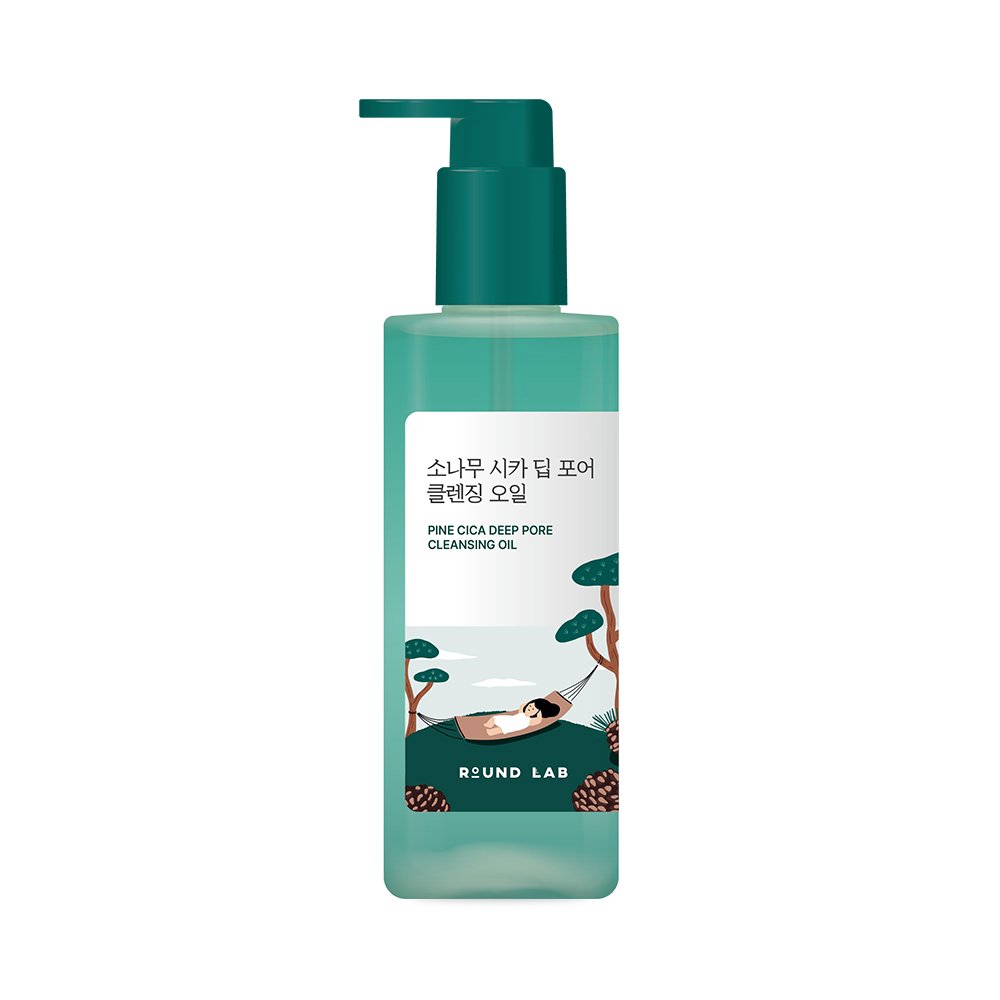 Round Lab Huile Nettoyante Pores Profonds Pine Cica 200 ml