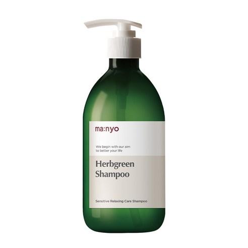 Manyo Factory Herbgreen Shampoo 510Ml-Shampoo-Skincare Coréenne