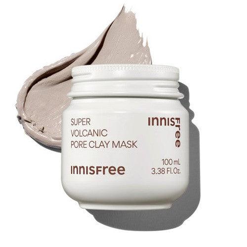 innisfree Super Volcanic Pore Clay Mask 100ml-Facial Mask-Skincare Coréenne