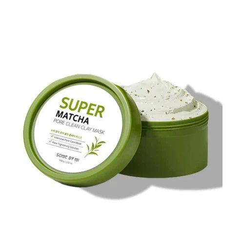 SOME BY MI Super Matcha Pore Clean Clay Mask 100g-Mask Pack-Skincare Coréenne